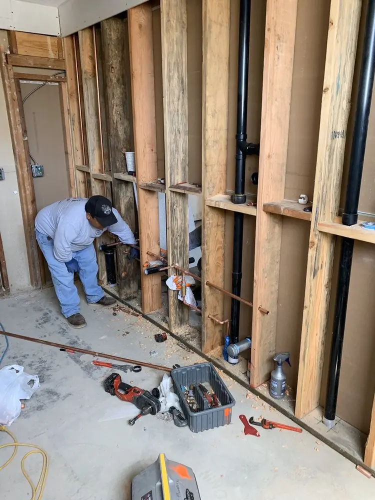 Commercial rough-in plumbing for Gas Line Repair in Silverlake Estates